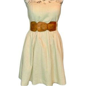 Belted Cocktail Dress